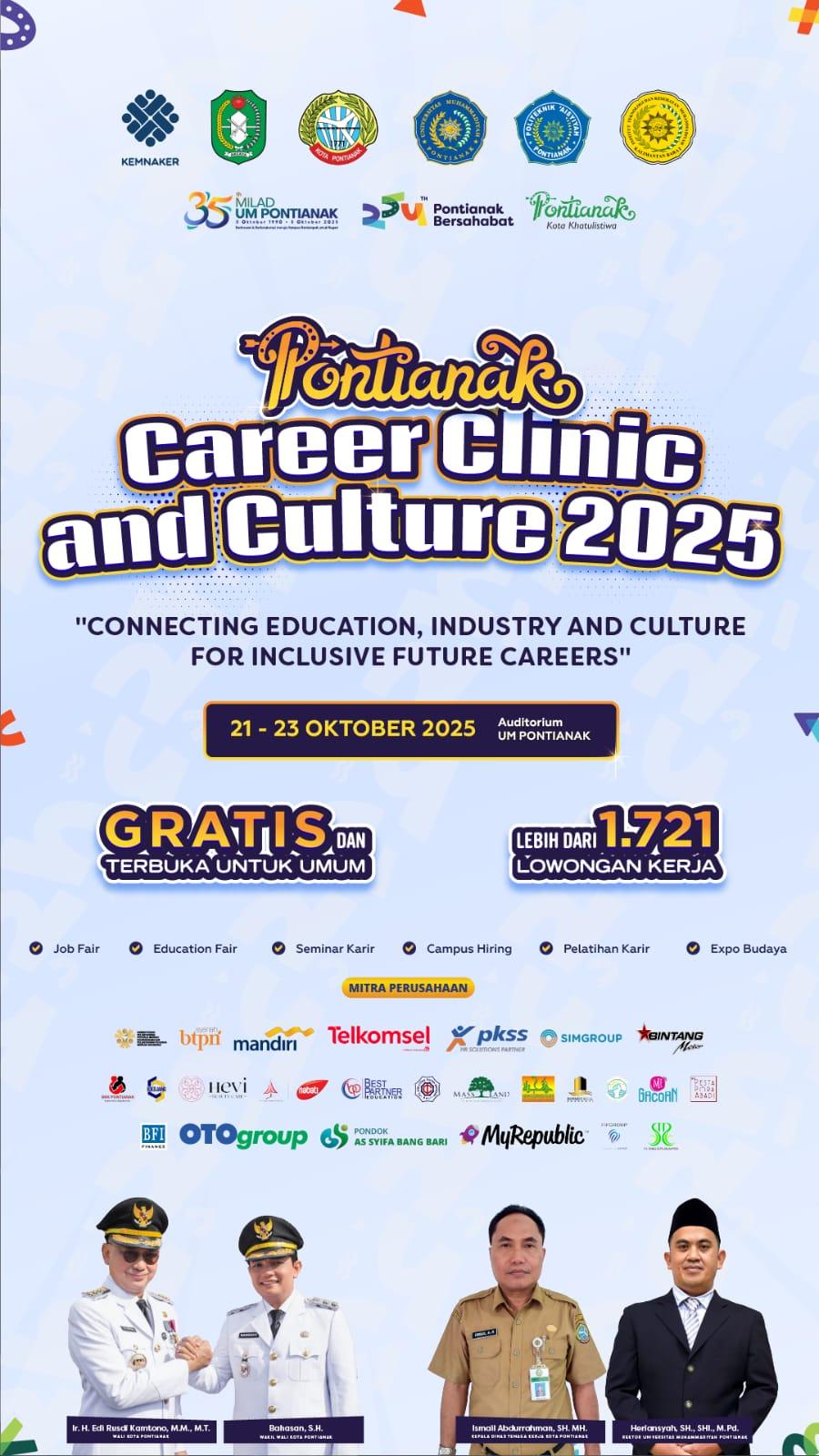 Pontianak Career Clinic and Culture 2025